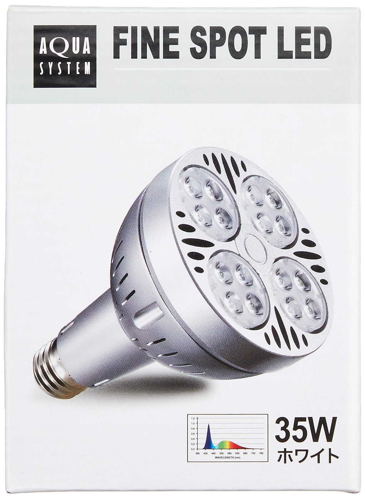 商品 アクアシステム ファインスポットLED 35W ホワイト