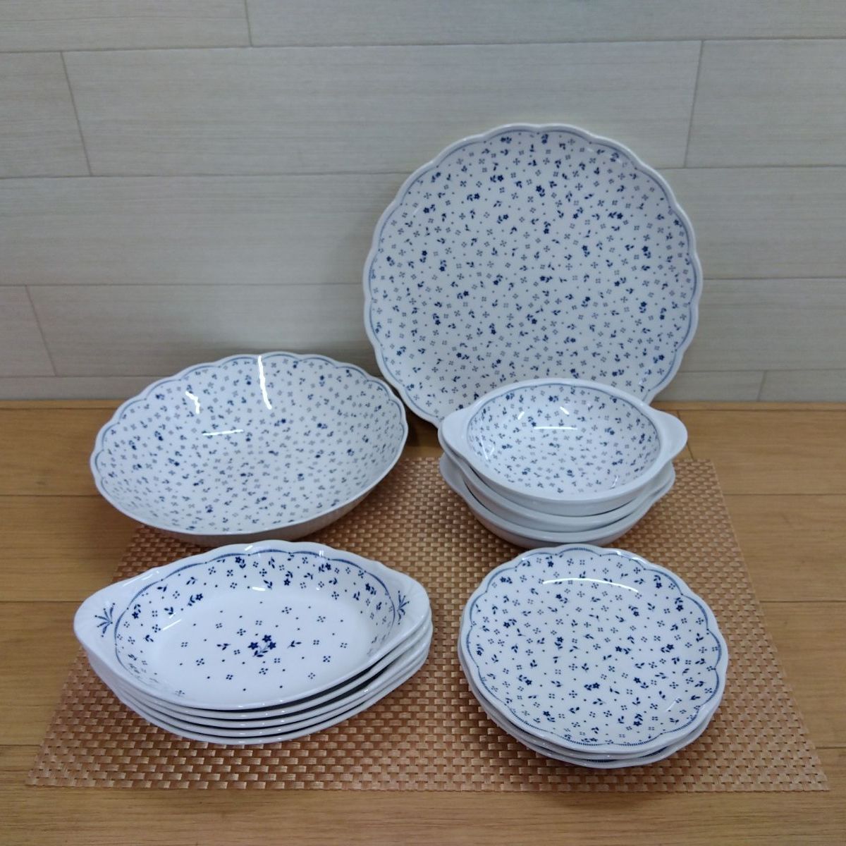 ニッコー NIKKO ファイン テーブルウェア コテージガーデン シリーズ 洋食器セット 3402