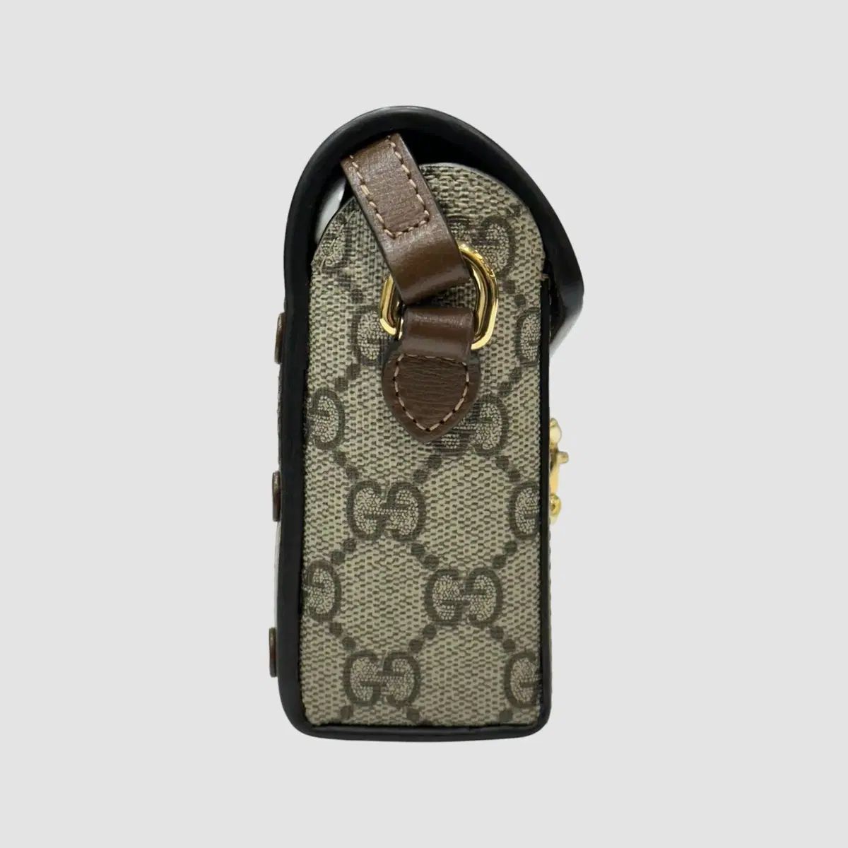  グッチ ホースビット 1955 ミニ スポーツブラ ブラウン クロスバッグ 699296 メッセンジャーバッグ ショルダーバッグ