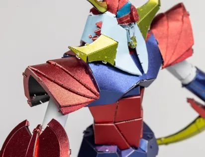 てるるページ Piececool ライディーン 【3Dメタルパズル 「勇者ライディーン」】