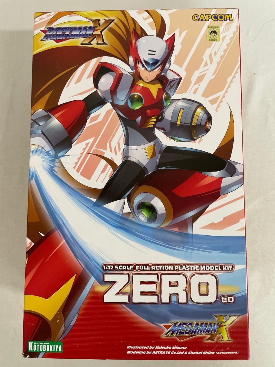 ロックマンX ゼロ 全高約144 mm 1 12スケール プラモデル