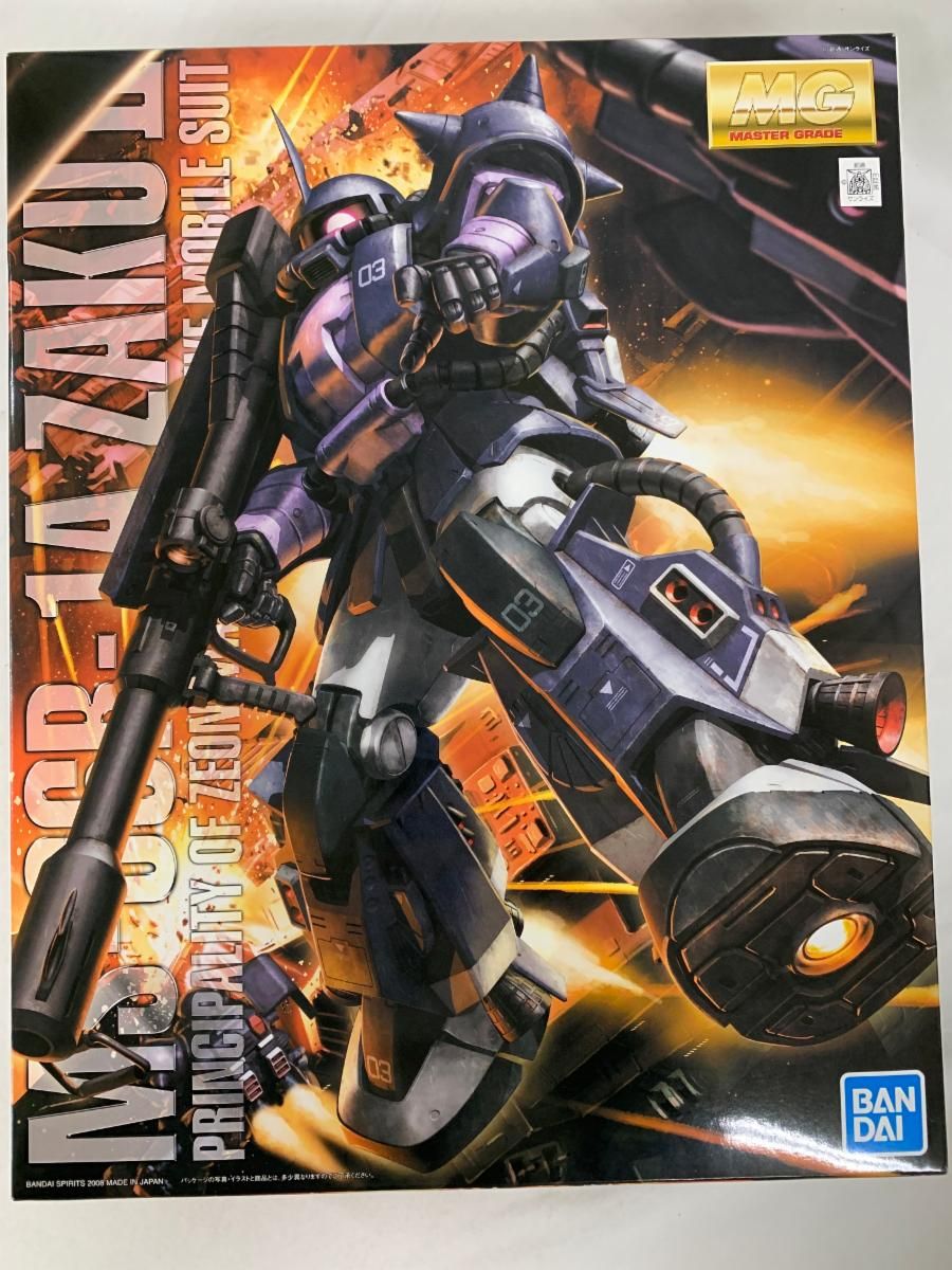 未開封】1/100 MG MS-06R-1A 小売 ザクII 黒い三連星仕様 Ver.2.0