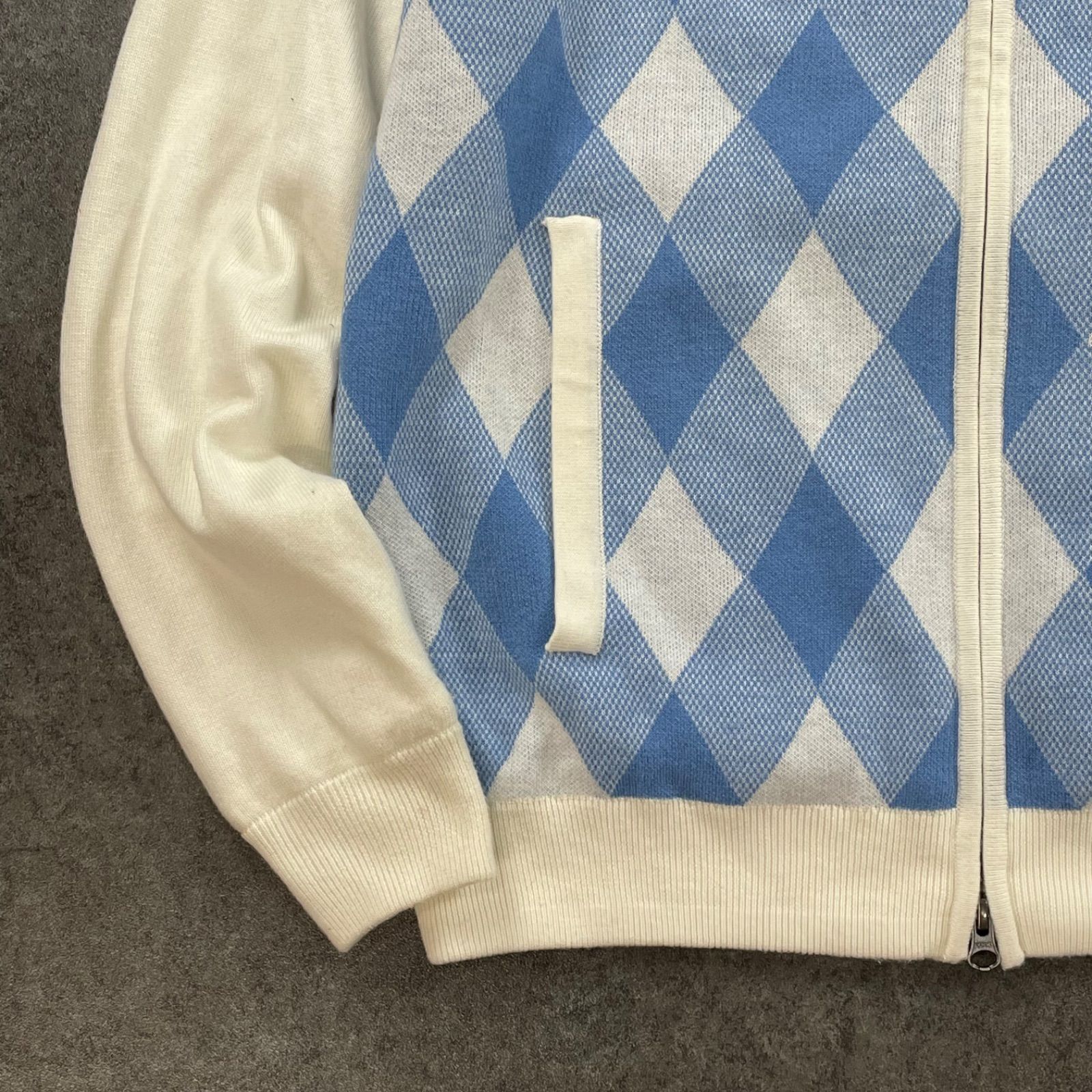 『新品タグ付き！』FJ フットジョイ THERMAL ニットブルゾン L FootJoy ThermoSeries Hybrid Jackets - Charcoal/Grey