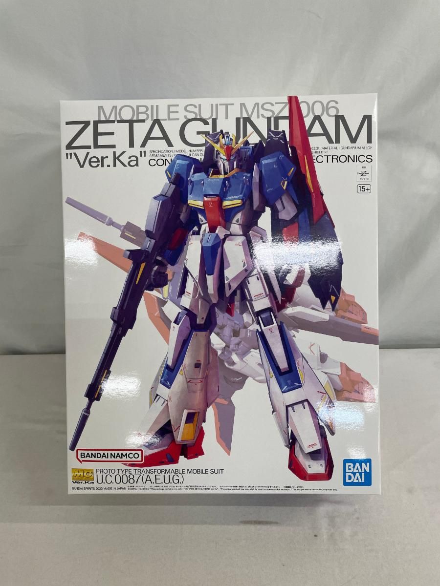 未開封】ゼータガンダム Ver.Ka (MG) 機動戦士Zガンダム - メルカリ