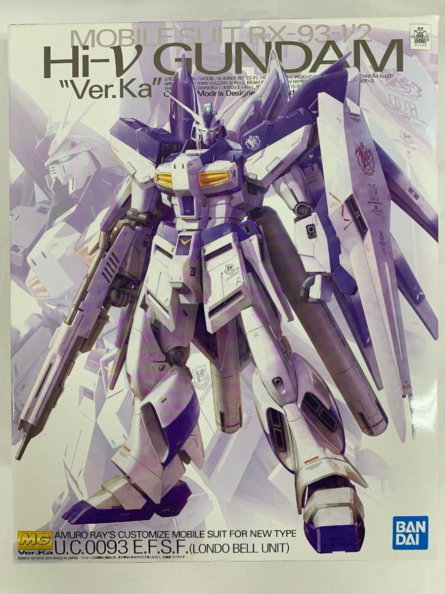 1/100 MG RX-93-ν2 Hi-νガンダム Ver.Ka 機動戦士ガンダム 逆襲の