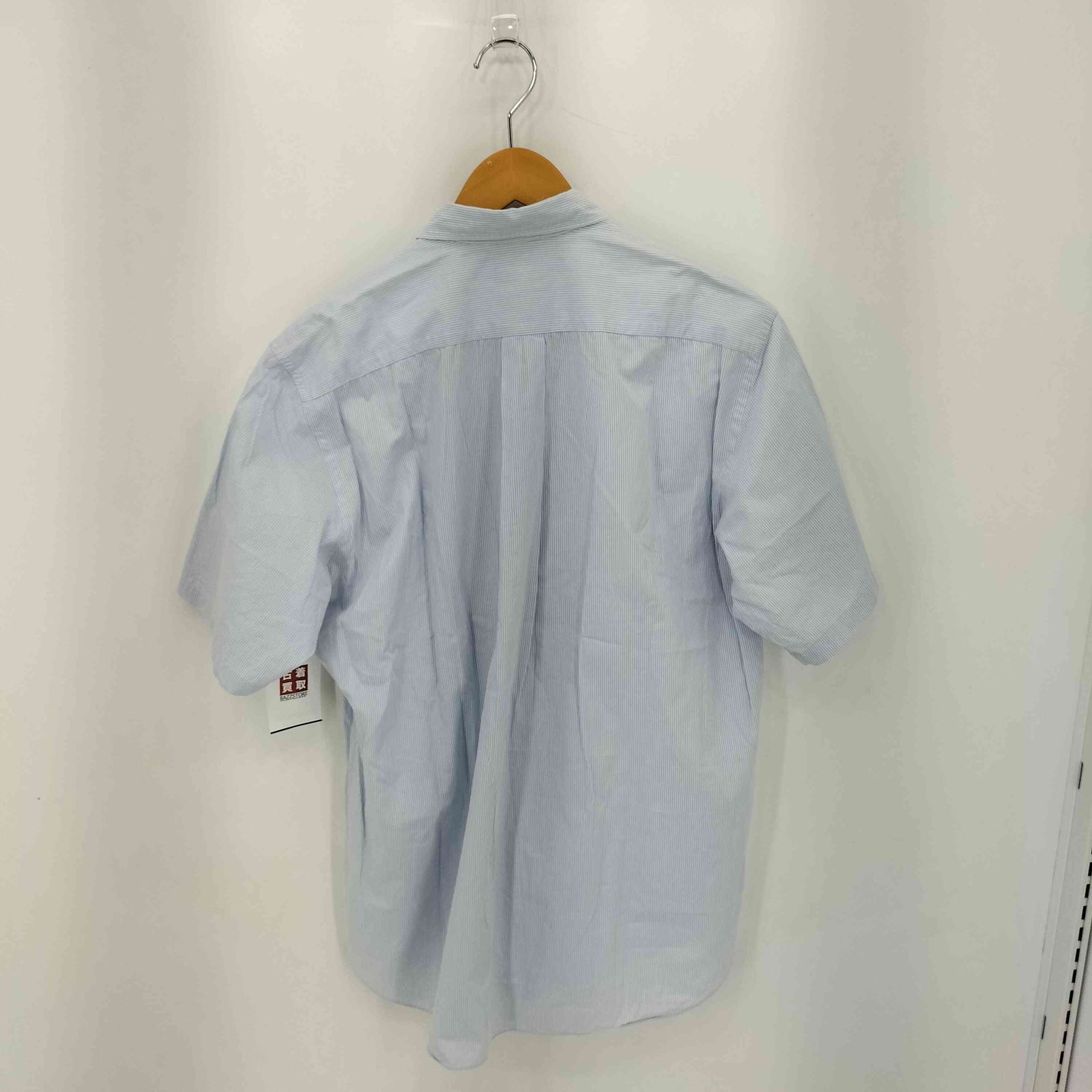 コムデギャルソンオム COMME des GARCONS HOMME 02 SS 銀タグ 田中オム フロントポケット シェルボタン レギュラー 半袖シャツ メンズ 表記無