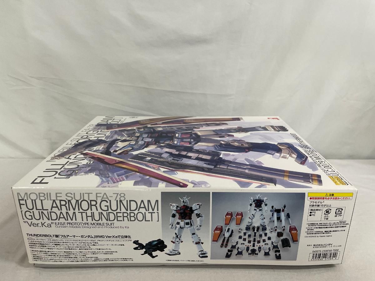 MG 1 100 機動戦士ガンダム サンダーボルト フルアーマー ガンダム Ver Ka GUNDAM THUNDERBOLT版