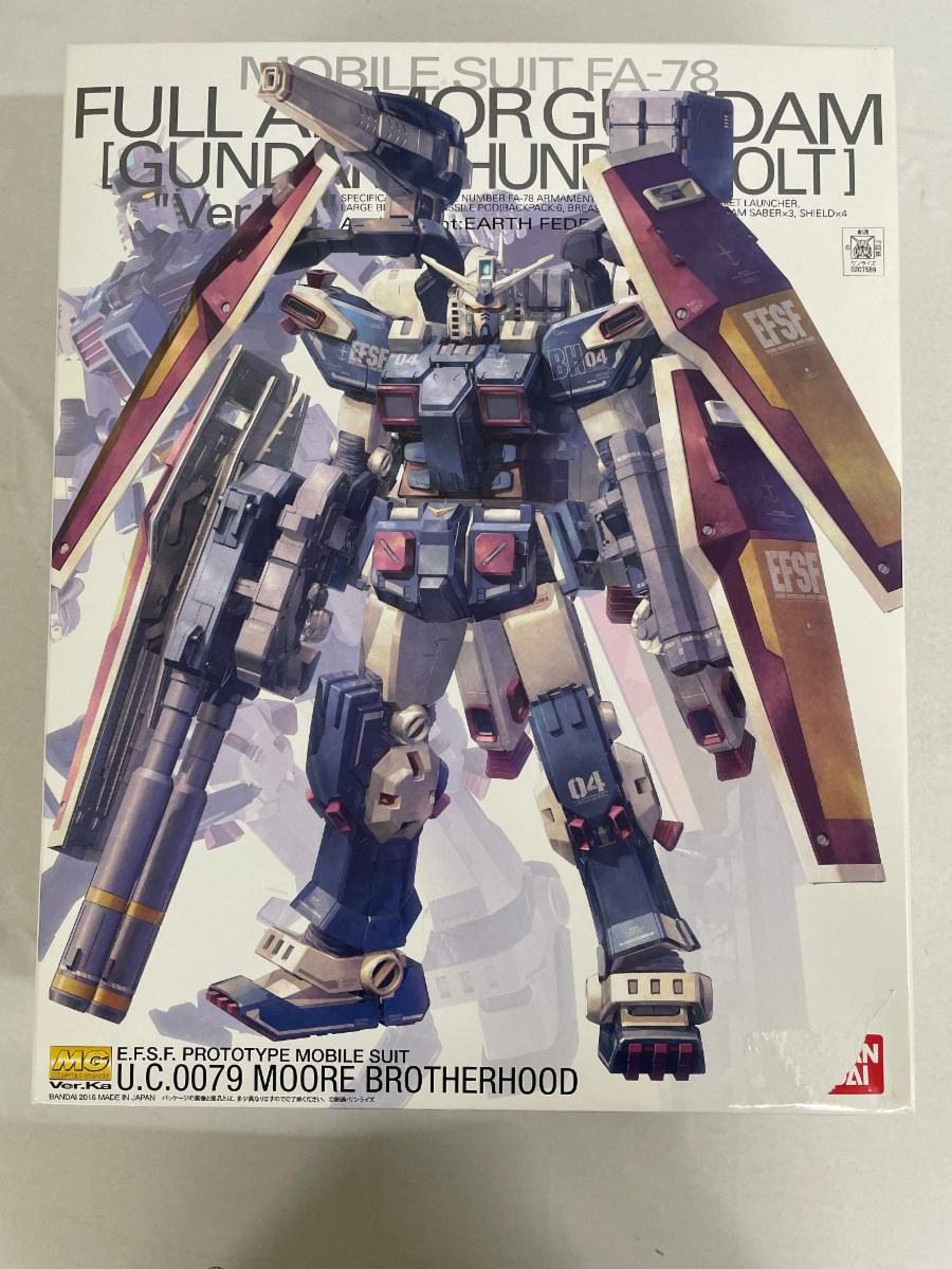 MG 1 100 機動戦士ガンダム サンダーボルト フルアーマー ガンダム Ver.Ka GUNDAM THUNDERBOLT版