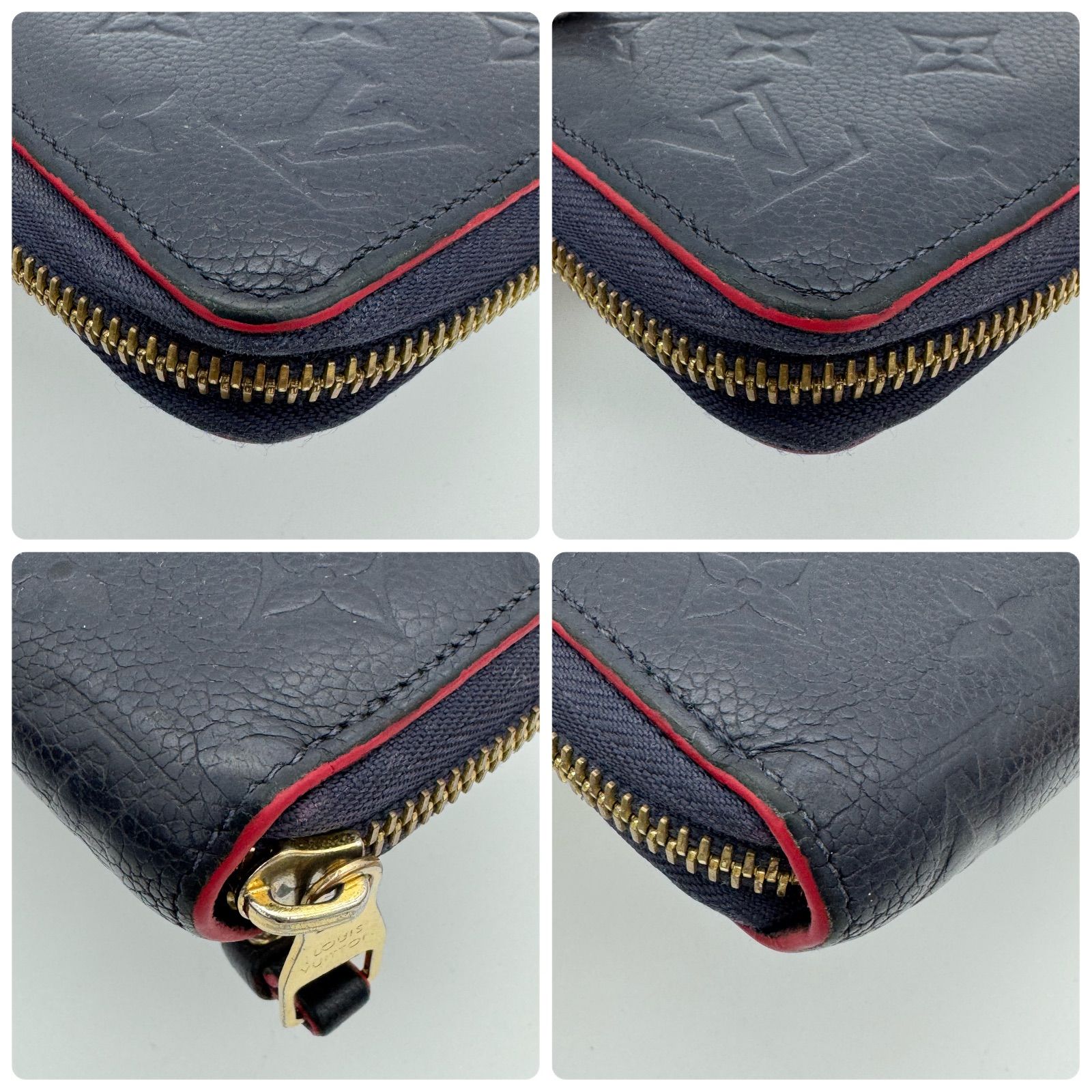 ルイヴィトン アンプラント 長財布 マリーヌルージュ ラウンド ネイビー ルイヴィトン ジッピーウォレット 長財布 LOUIS VUITTON モノグラム