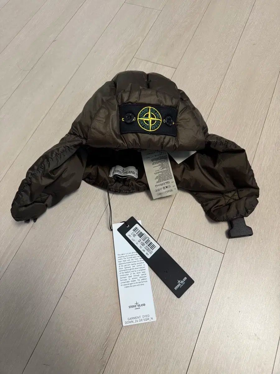 ストーンアイランド ジュニア ダウン帽子