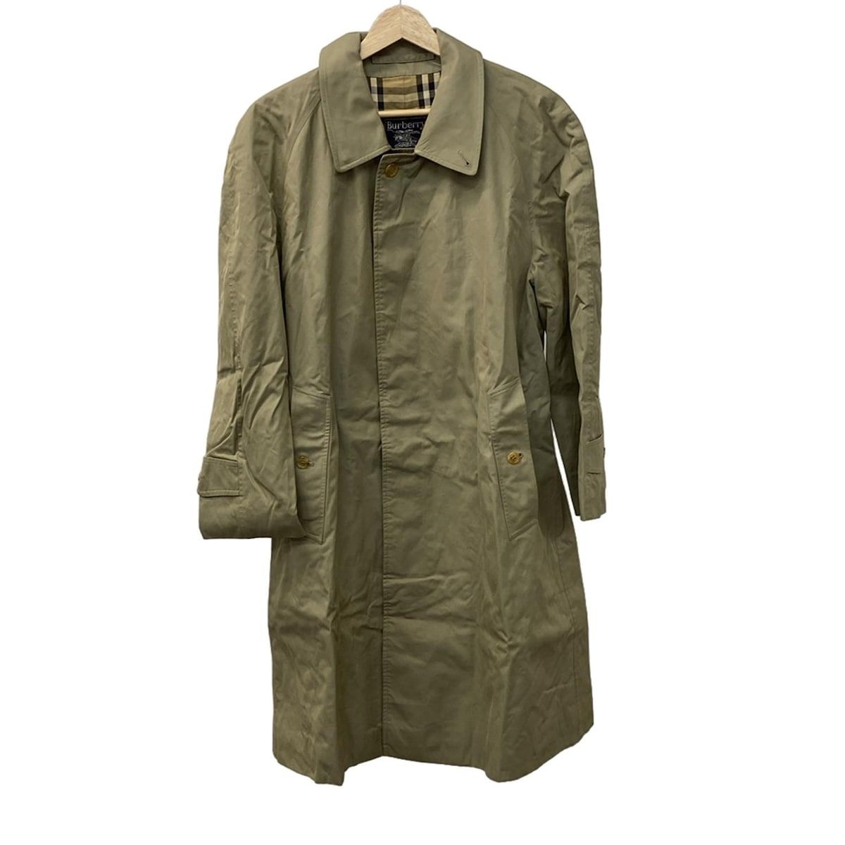 Burberry's(バーバリーズ) コート レディース カーキ 長袖/ネーム刺繍