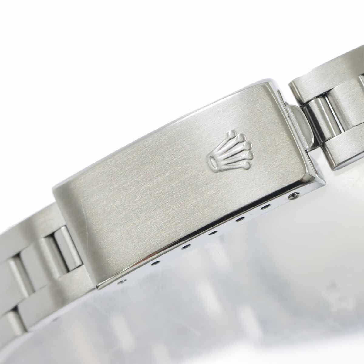  ロレックス ROLEX オイスターパーペチュアル 76080 F番 レディース 腕時計 シルバー オートマ 自動巻き Oyster perpetual 自動巻き時計 腕時計(アナログ)