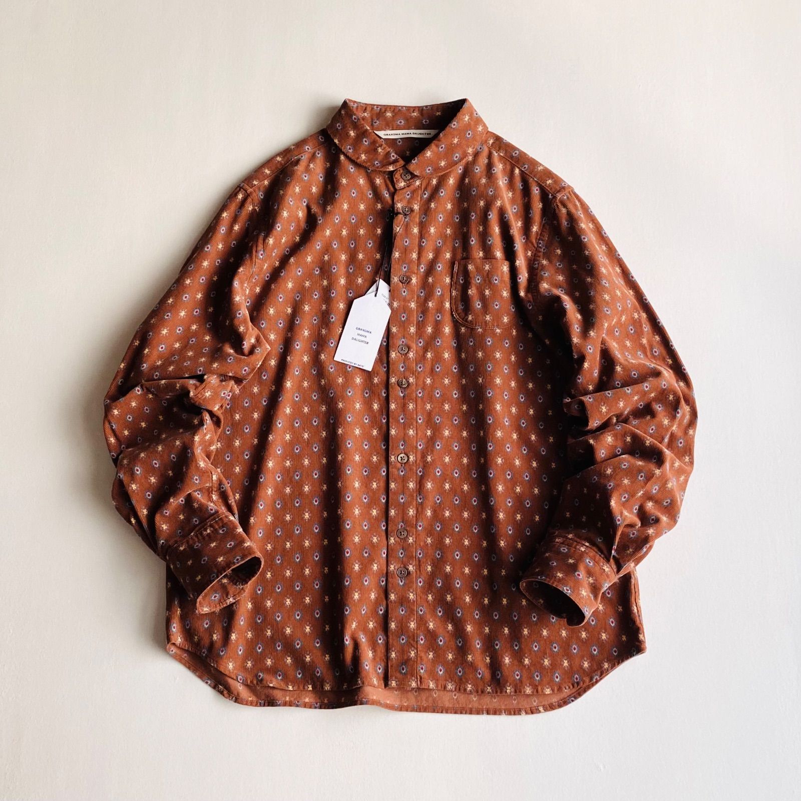 GRANDMA MAMA DAUGHTER グランママドーター KIRABOSHI ラウンド シャツ 24AW