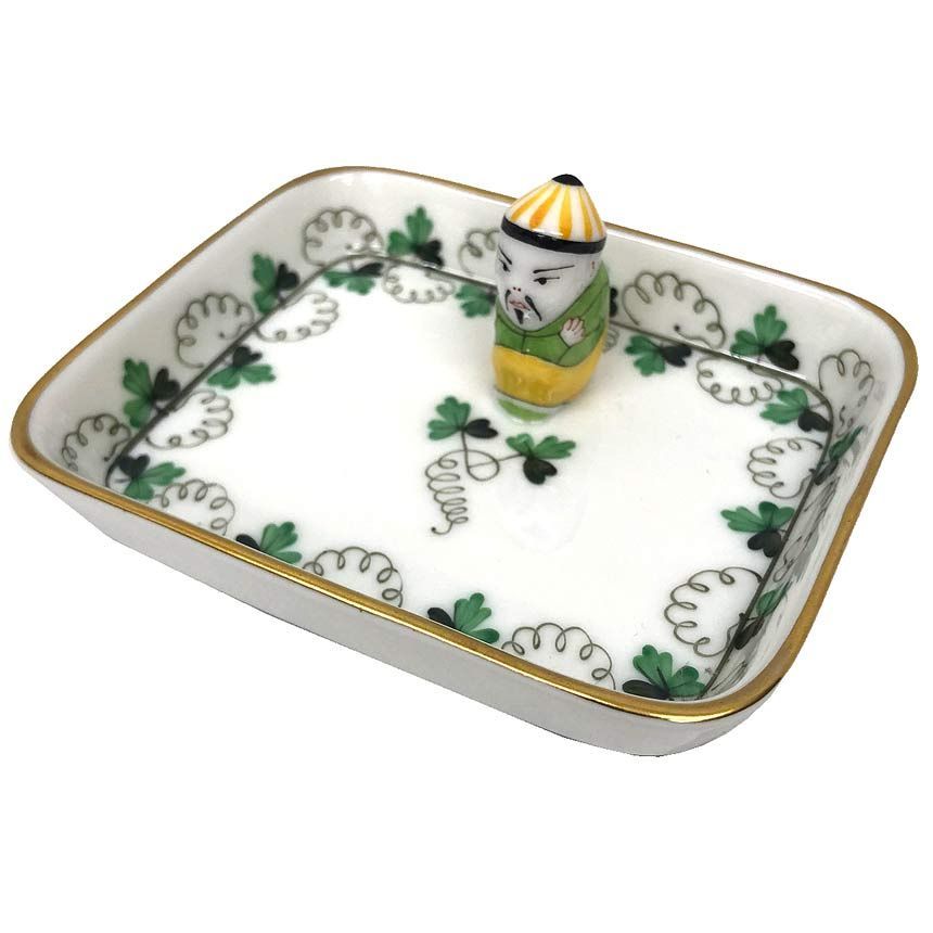 Herend ヘレンド マンダリン トレー オイノリ パセリ 小物入れ 置物 オブジェ おじ aq12210