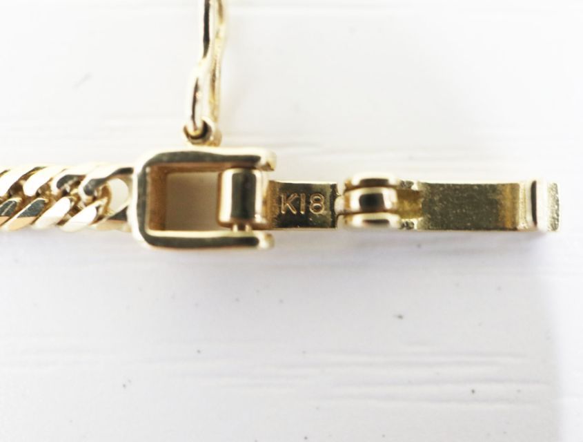  K 18 キヘイ 喜平 ネックレス 6面ダブル 10 3ｇ 6メンダブル 18金 イエローゴールド 750 YG ジュエリー ネックレス アクセサリー