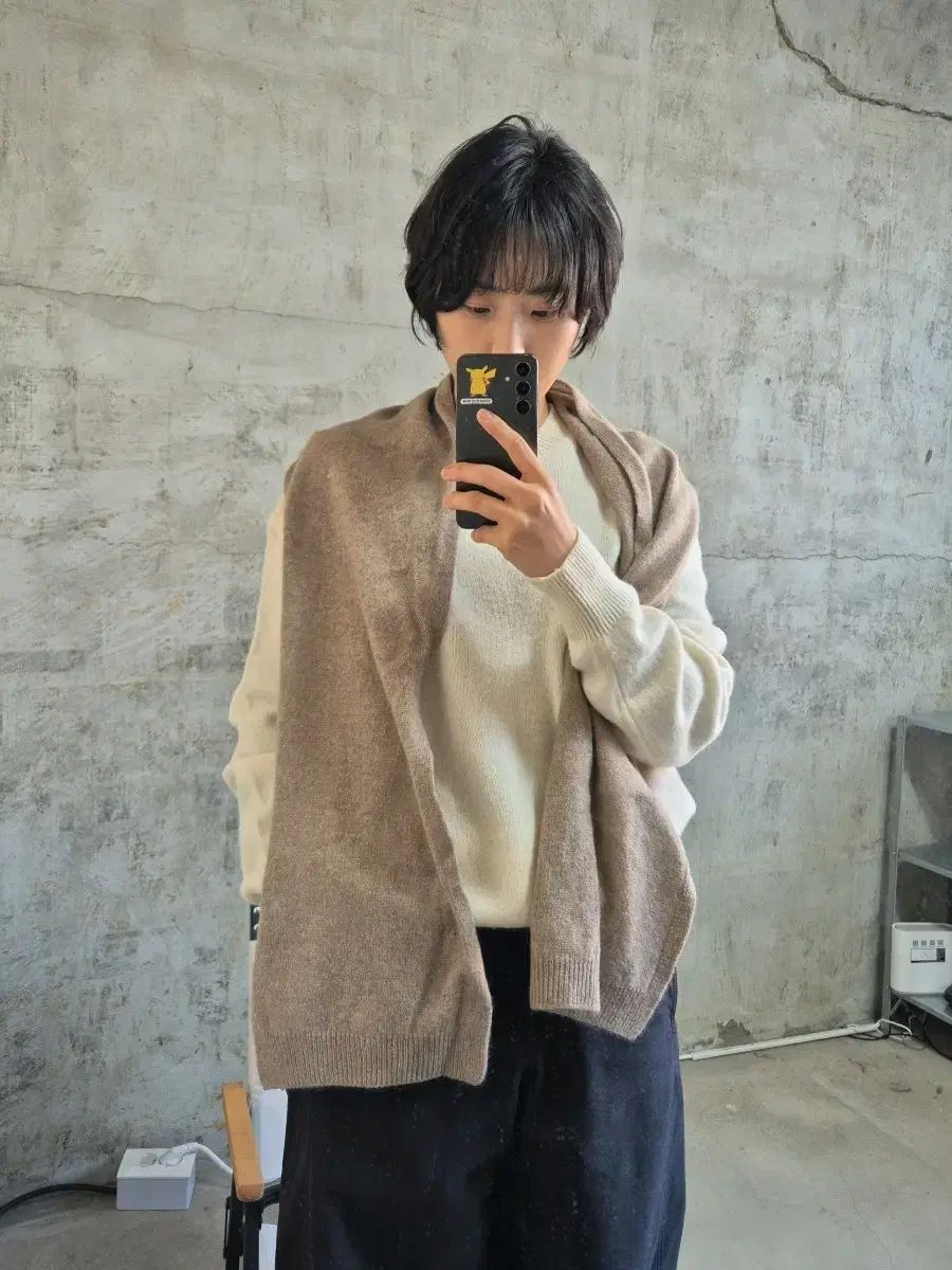 モンゴル カシミア マフラー ショール