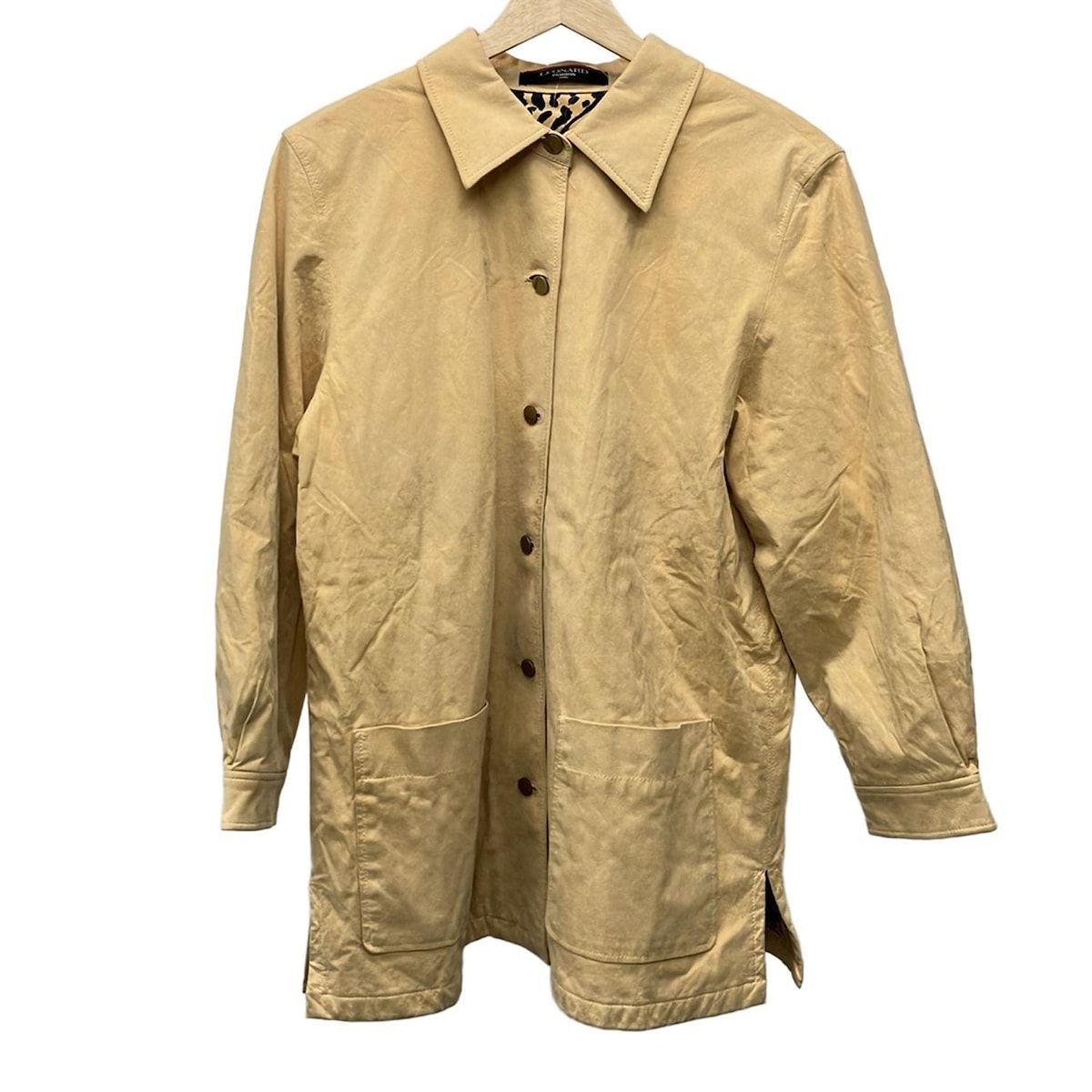 LEONARD(レオナール) ジャケット サイズ13R レディース - ベージュ