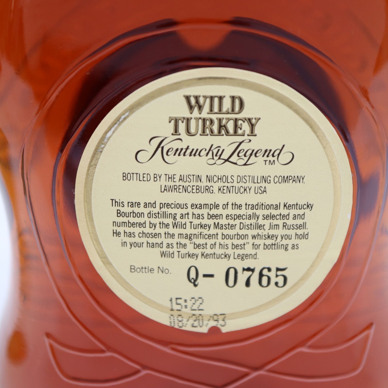 【未開封品】ワイルドターキー ケンタッキー レジェンド WILD TURKEY/ワイルド ターキー】ケンタッキーレジェンド のご紹介です