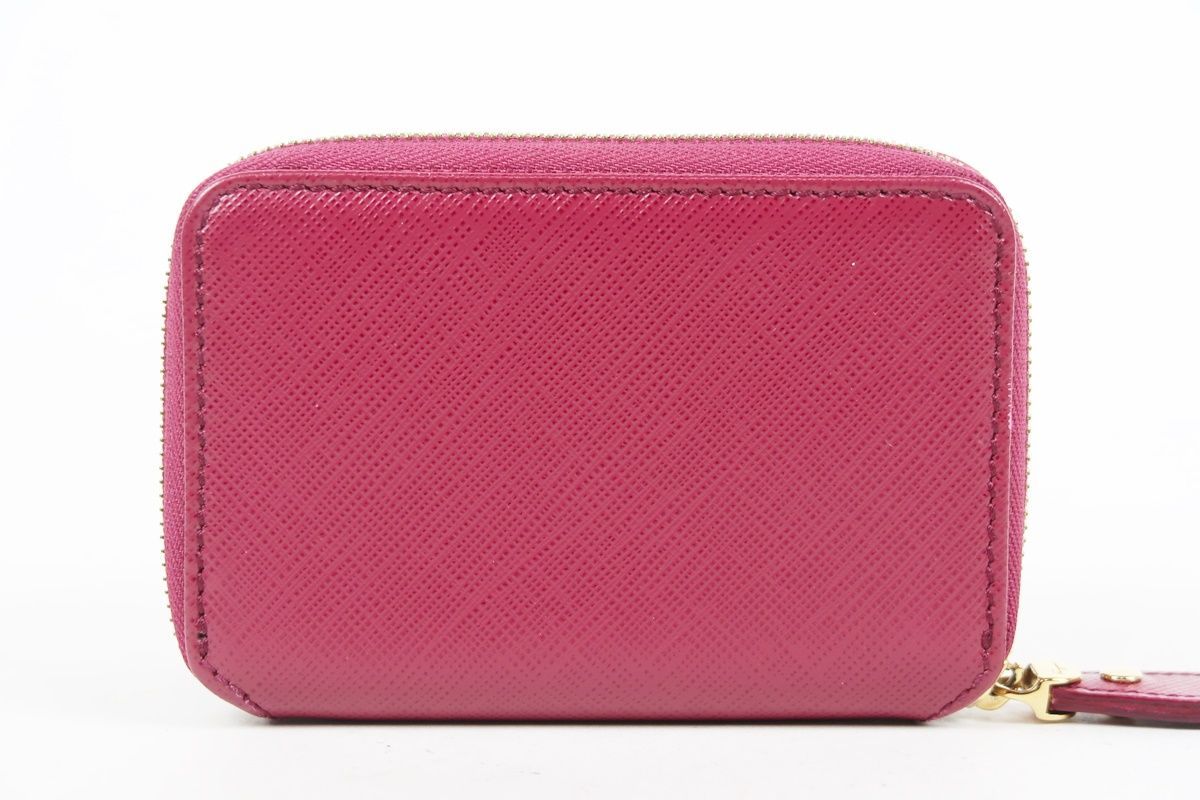 超 Ferragamo フェラガモ コインケース 小銭入れ レザー ボルドー 小物 TJ 46