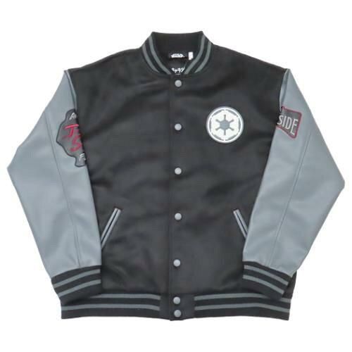 5営業日で発送 丸眞 STAR WARS スター ウォーズ ダークサイドレッド スタジャン 3L アウター レディース メンズ キャラジャン 2535037400