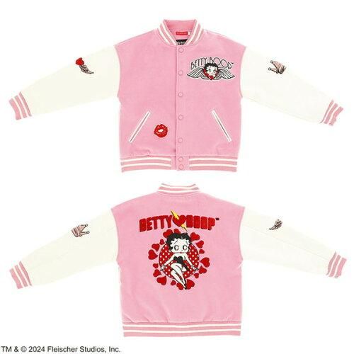 5営業日で発送 丸眞 ベティー ブープ TM キュートスタイルベティー スタジャン L アウター レディース メンズ 3485006700