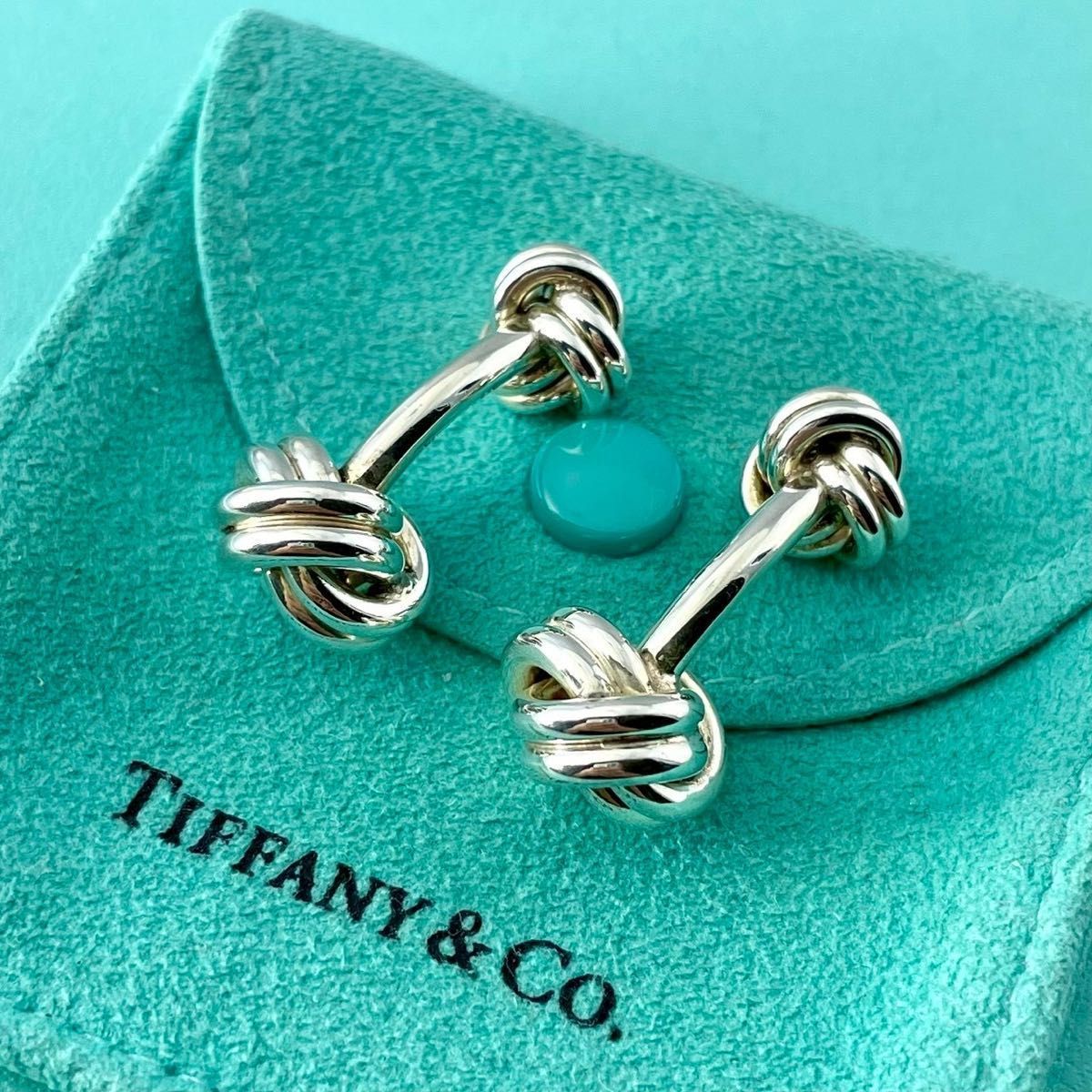オールドティファニー ツイスト ノット カフス 925 VM4f - メルカリ