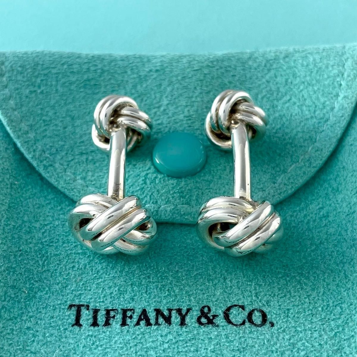 オールドティファニー ツイスト ノット カフス 925 VM4f - メルカリ