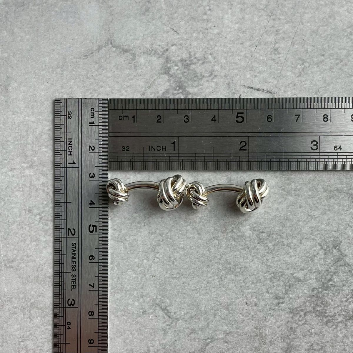 オールドティファニー ツイスト ノット カフス 925 VM4f - メルカリ