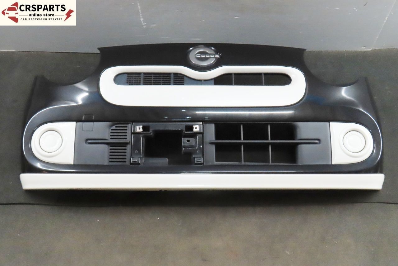 ミラココア L675S 純正 フロント バンパー スポ付 グリル付 X07 (52119