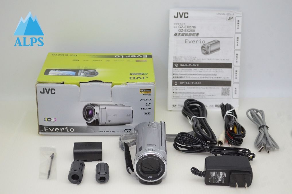 ★付属品完備★ JVC Everio GZ-E700-W JVC Everio GZ-F270 価格比較 - 価格.com