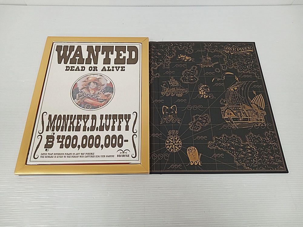 ONE PIECE 第1話 複製原稿BOX ROMANCE DAWN 冒険の夜明け ケースにキズ MA 4 B 1 887 連載中 ドラマ