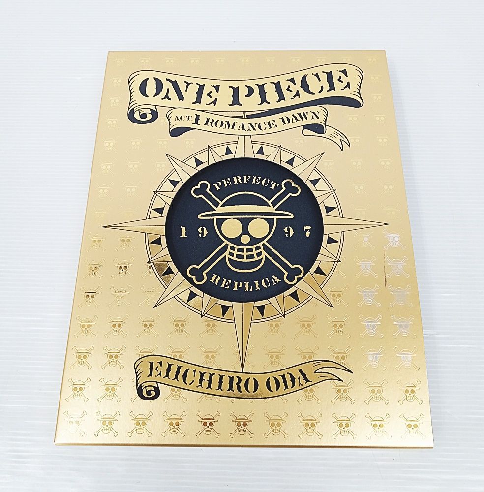 ONE PIECE 第1話 複製原稿BOX ROMANCE DAWN 冒険の夜明け ケースにキズ MA 4 B 1 887