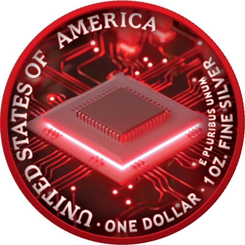 純銀　2025 アメリカ　リバティ 2025年 (新品) アメリカ「イーグル・ウオーキング リバティ」純銀 1