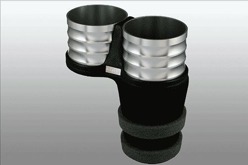 LEXUS レクサス LM AW 10 ～ ALCABO アルカボ ドリンクホルダー シルバーカップ AL T 124 S