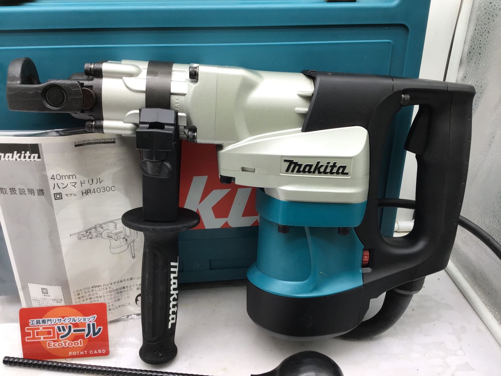  Makita マキタ 40 mmハンマドリル HR 4030 C エコツー M 02 電動ハンマードリル ドリル ドライバー レンチ