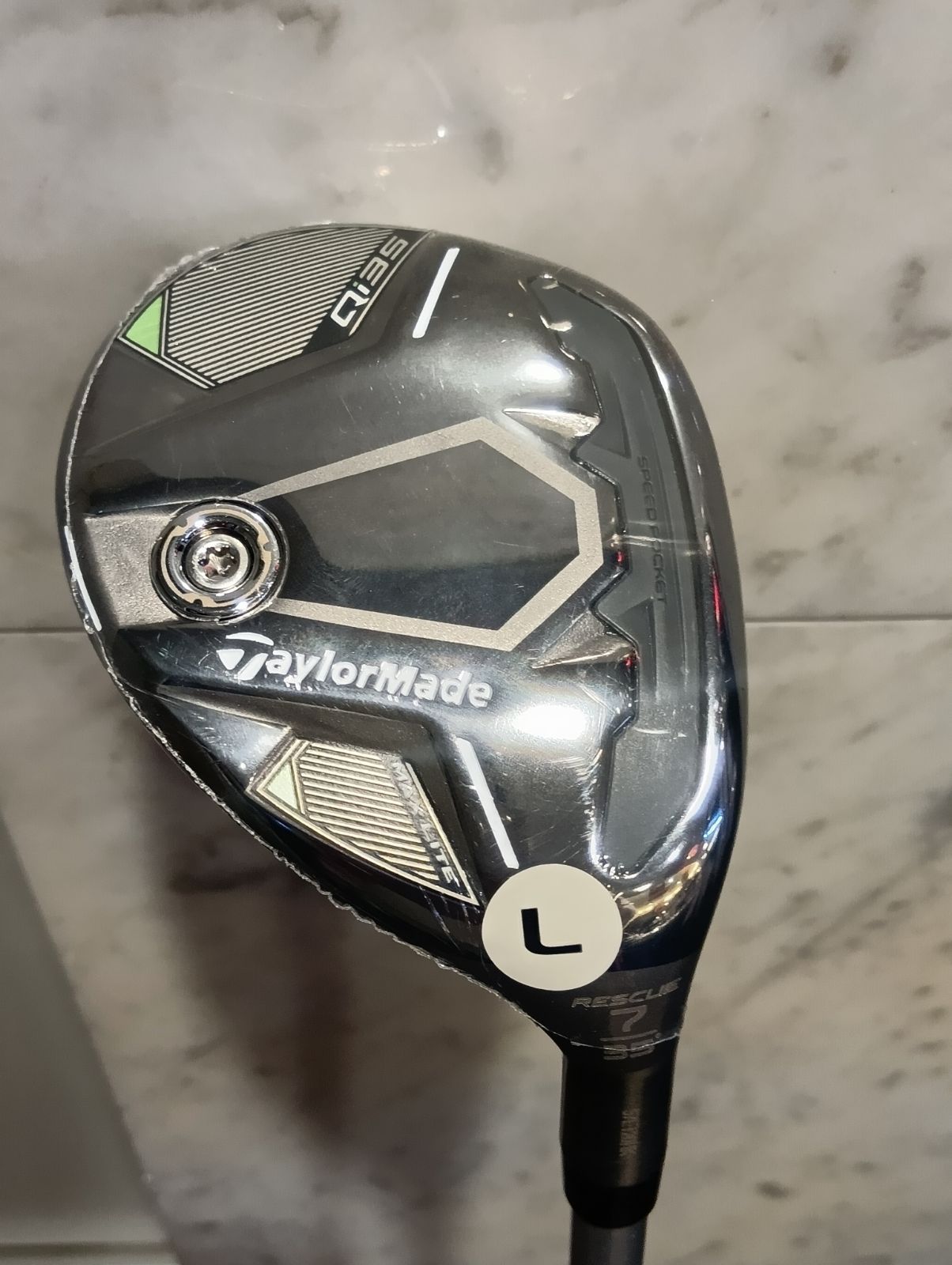 Ut テーラーメイド Qi35 MAX LITE RESCUE レスキュー ユーティリティー レディース 右用 7H ELDIO_TM40 L ELDIO TM40 日本 新橋店