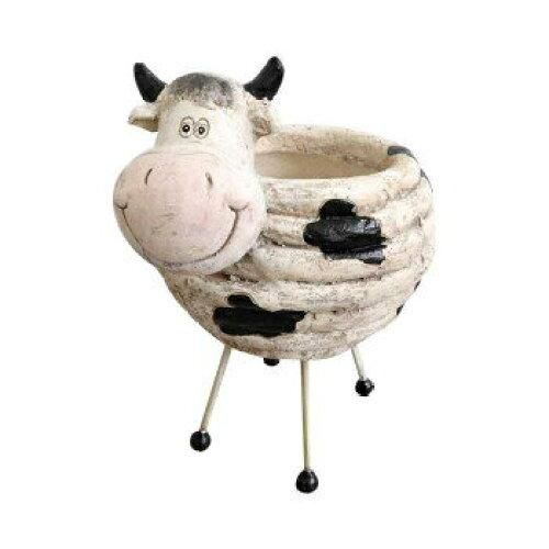 5営業日で発送 プランター 鉢カバー ウシ 1801HUN014 1974154