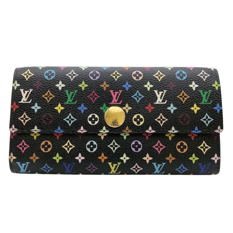 ルイ ヴィトン LOUIS VUITTON ポルトフォイユ サラ M93533 マルチ マルチ キャンバス レディース 長財布