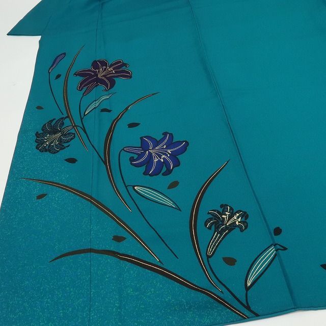 六花 RIKKA 正絹 訪問着 着物 A 3955