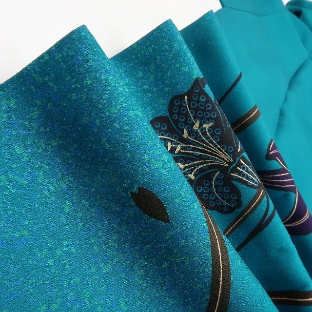  六花 RIKKA 正絹 訪問着 着物 A 3955 訪問着 付け下げ 着物