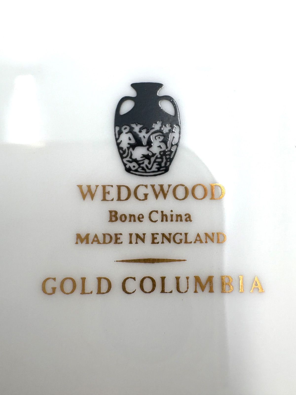 WEDGWOOD ウェッジウッド コロンビア ゴールド 17.5cm プレート 2枚セット WWW_OPDRERGINERDOGAN_COM