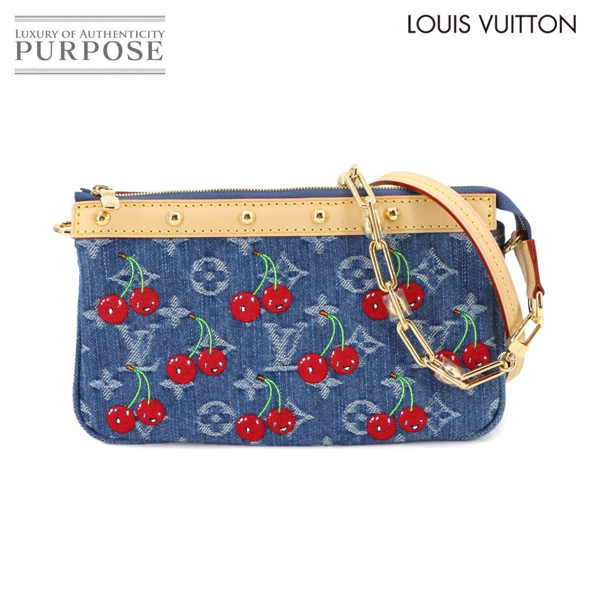新品 未使用 ルイ ヴィトン LOUIS VUITTON LV x TM ポシェット アクセ