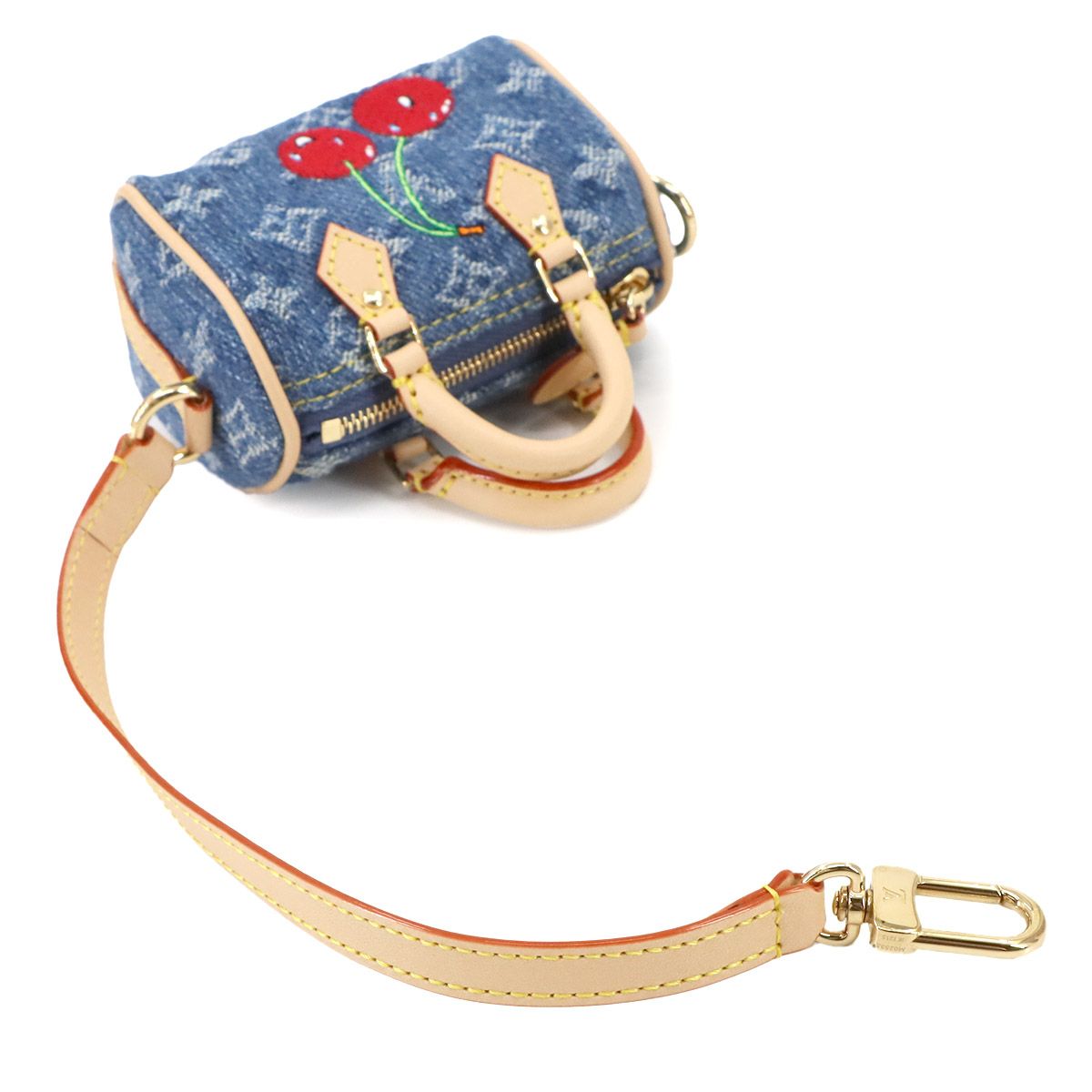 新品 未使用 ルイ ヴィトン LOUIS VUITTON LV x TM バッグ チャーム