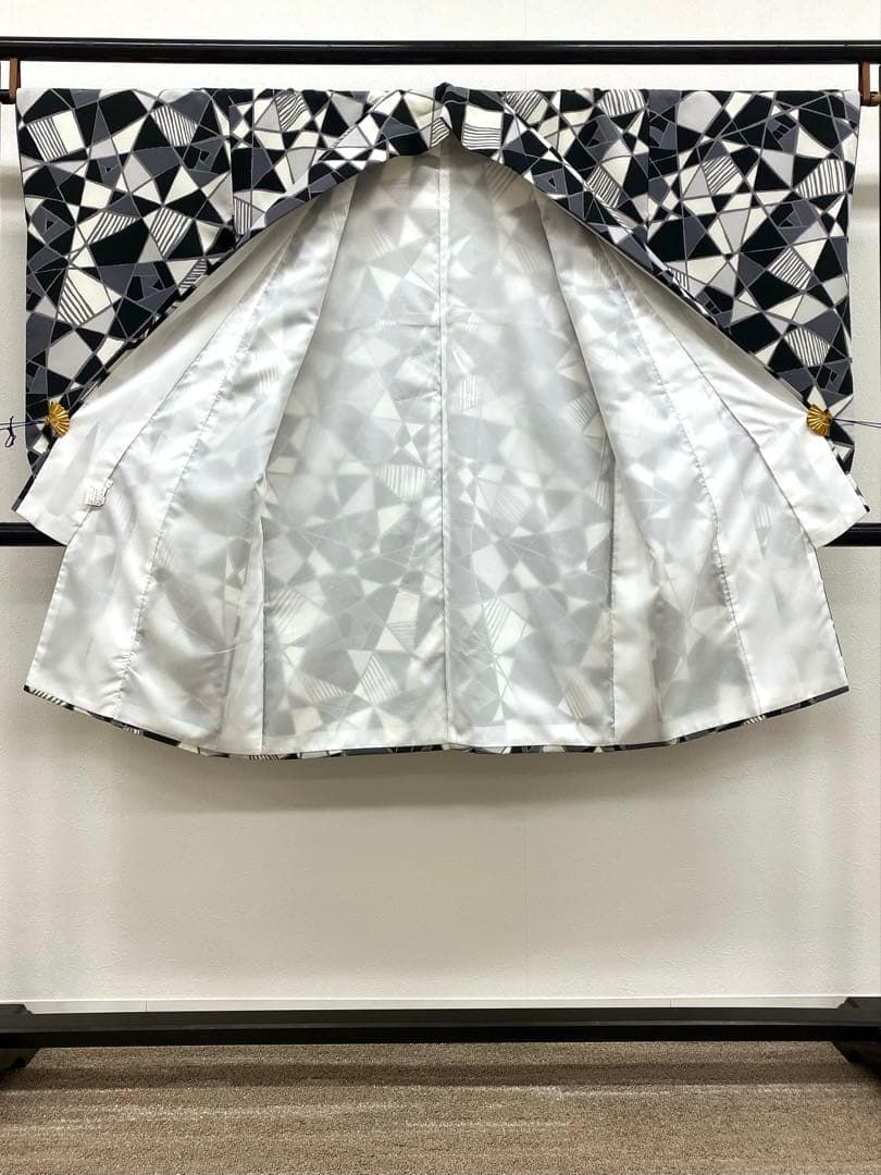 二尺袖 ポリエステル着物