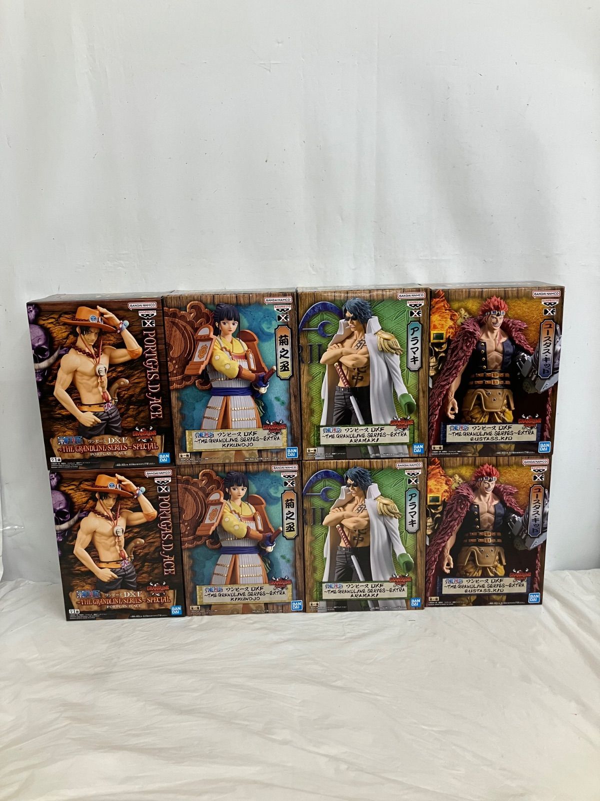未開封 ONE PIECE ワンピース DXF THE GRANDLINE フィギュア 8個