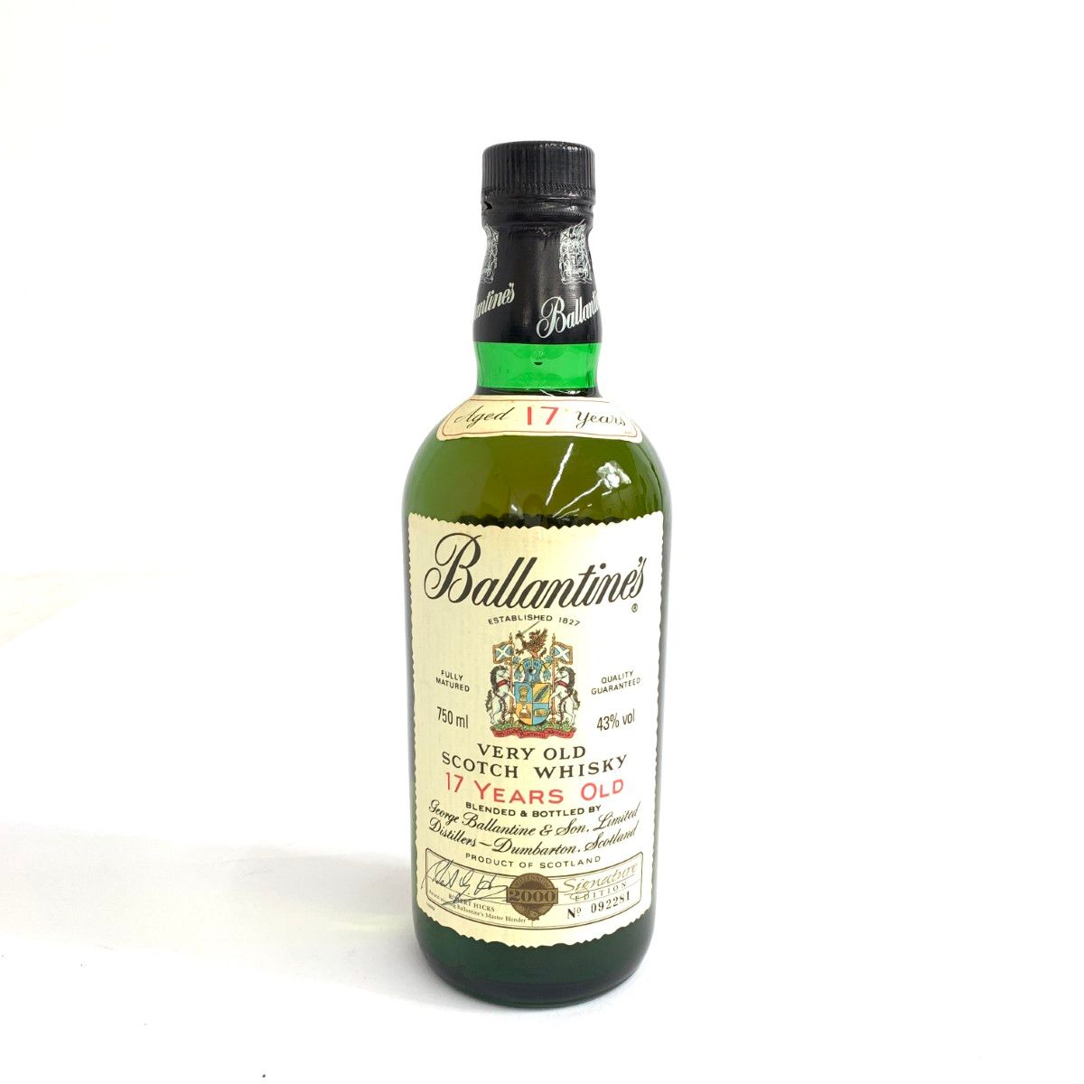 Ballantine's バランタイン スコッチウイスキー 未開栓 洋酒 17年