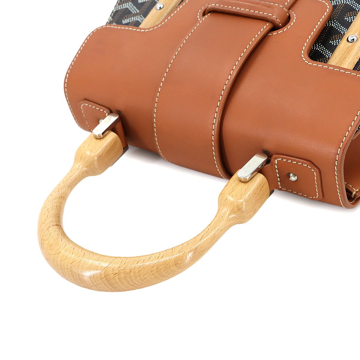 ゴヤール  サイゴンPM PVC/レザー 2WAYショルダーバッグ レディース PM GOYARD（ゴヤール） サイズ:PM サイゴンPM PVC レザー 2WAYショルダー