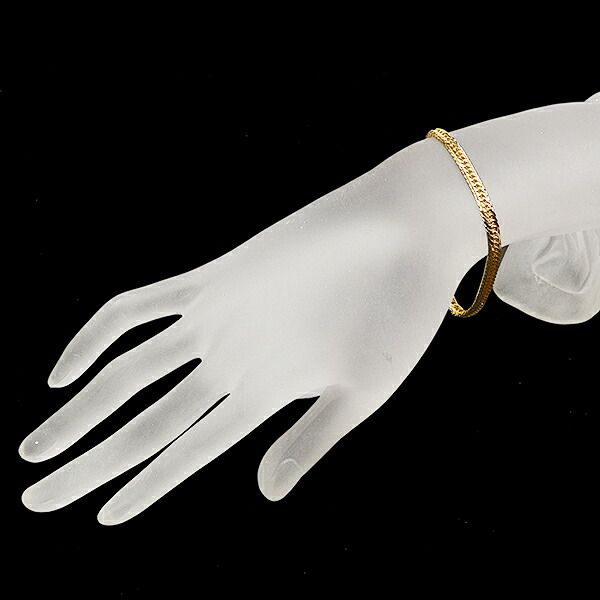 【即納】 返品可 K18YG 14面トリプル 喜平ブレスレット 17.5cm 10.3g A キヘイ 18金 イエローゴールド 新作激安通販中! 