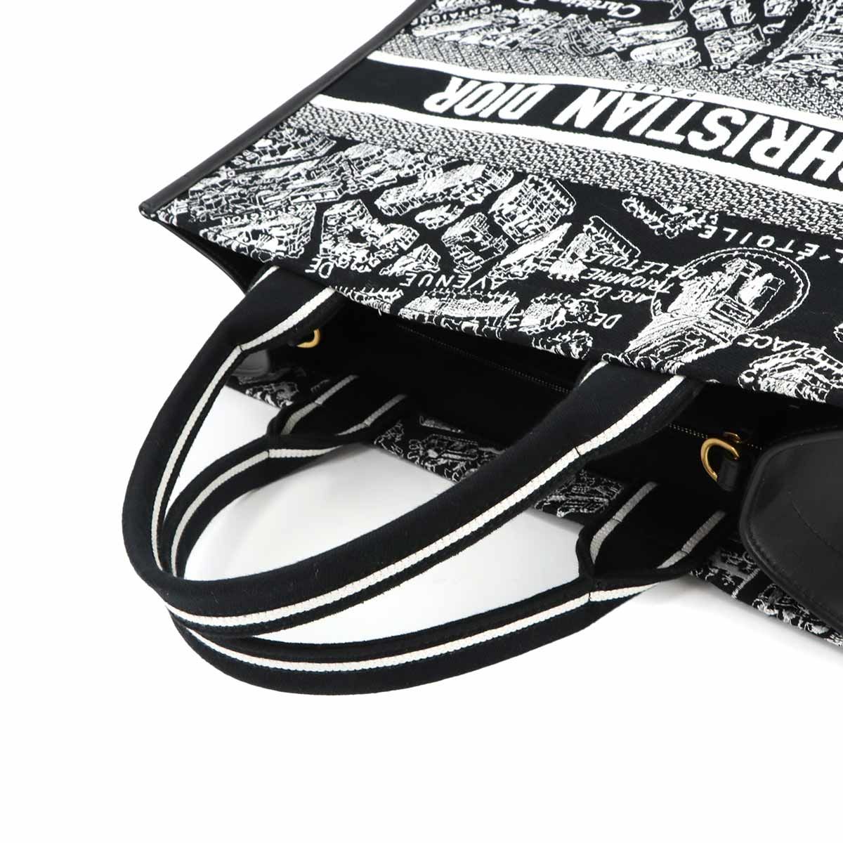 未使用 展示品 クリスチャン ディオール Christian Dior ブック トート