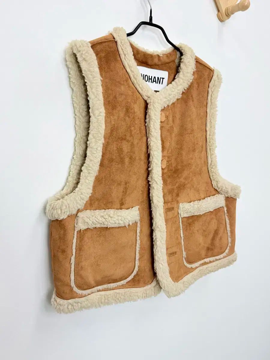  NOHANT ノアン ムートン BEST ベスト ベスト ジレ ベスト ジレ ビスチェ